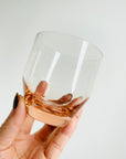 1970s COLOUR GLASS STACKABLE TUMBLERS