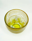 1980s MOUTH BLOWN ART GLASS VASE