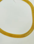 1980s OMEGA MESH COLLAR NECKLACE