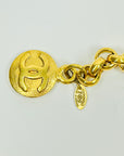 1990s CHANEL MATELASSE GOLD PLATED CC LOGO BELT