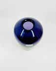 1990s HAZE PURPLE PINK SOMMERSO GLASS VASE BY ERICA LAGERBIELKE FOR KOSTA BODA