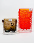 1950s BRUTALIST SOMMERSO GLASS VASE BY JOSEF SCHOTT