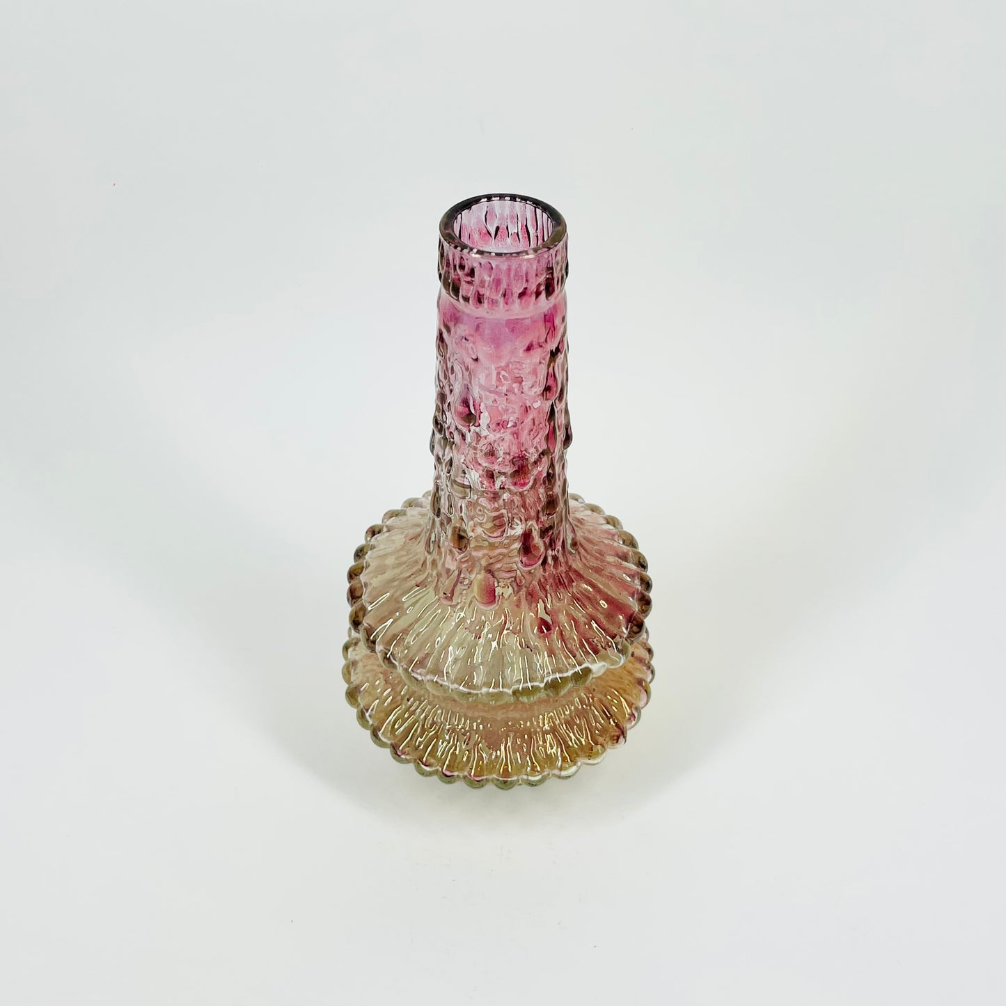 1950s IITTALA GERANIA FLASH DYED GLASS VASE