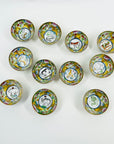 ANTIQUE CHINESE ZODIAC PORCELAIN MINI BOWL