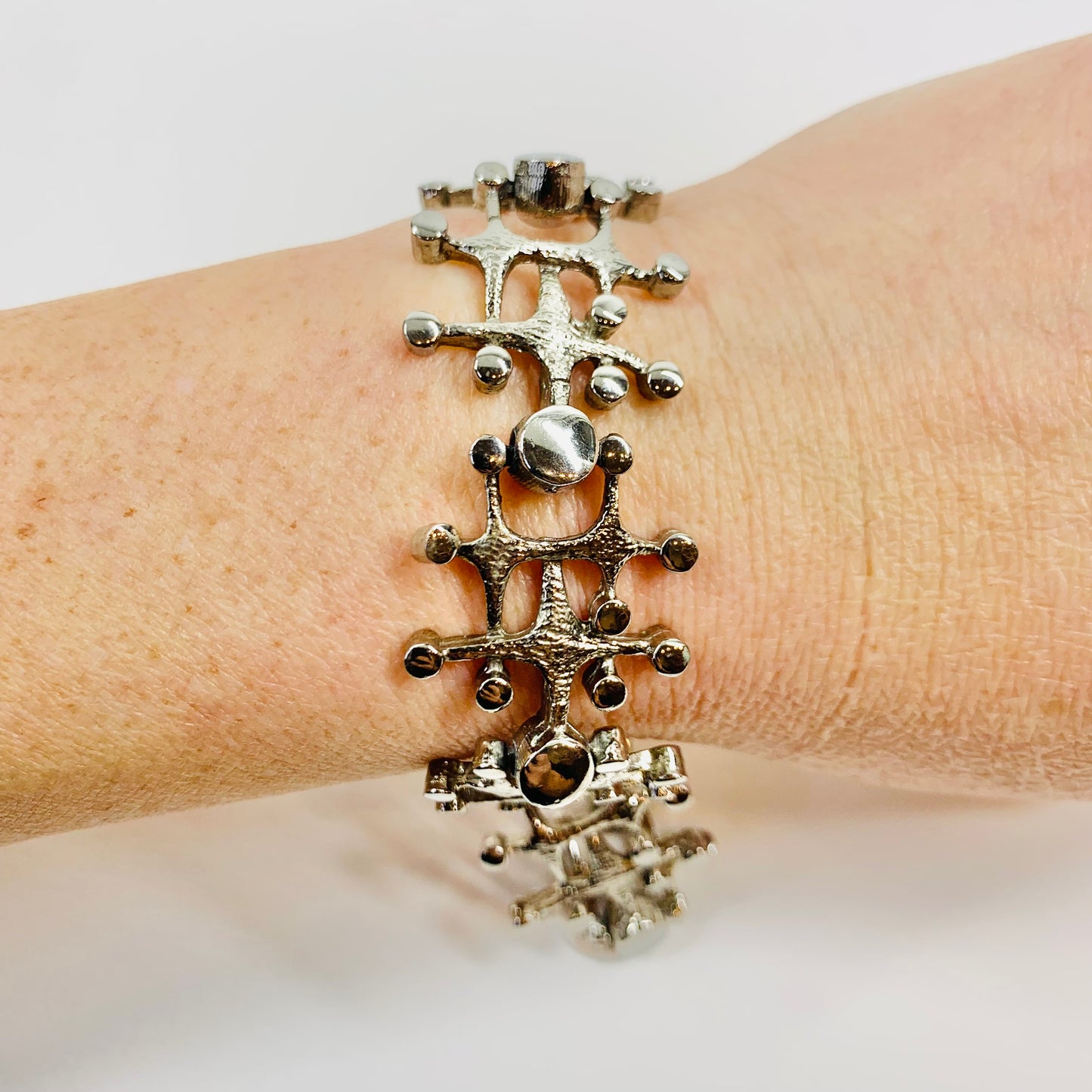 1950s BRUTALIST PUZZLE BRACELET