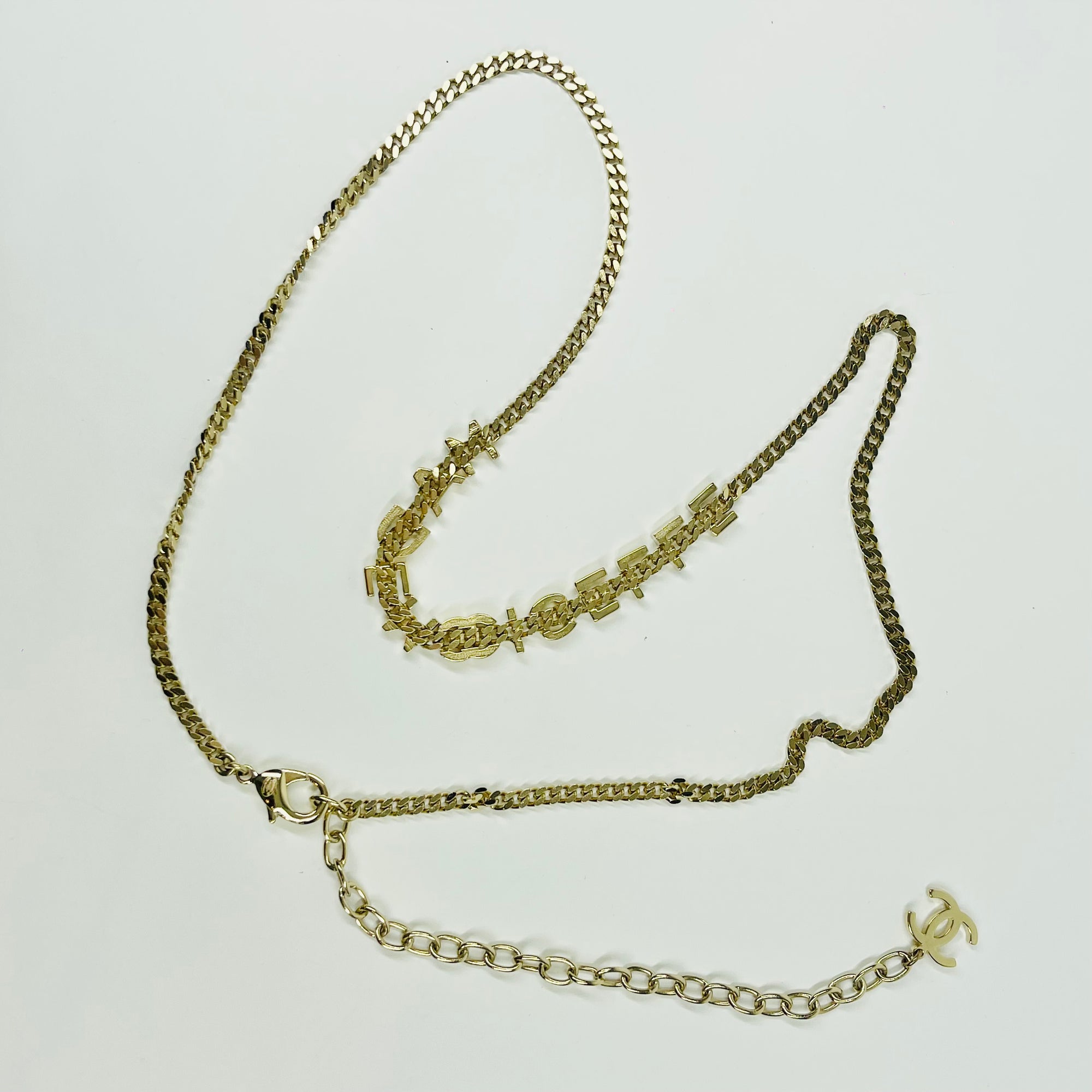 2022 LIMITED EDITION CHANEL MADEMOISELLE NECKLACE/BELT