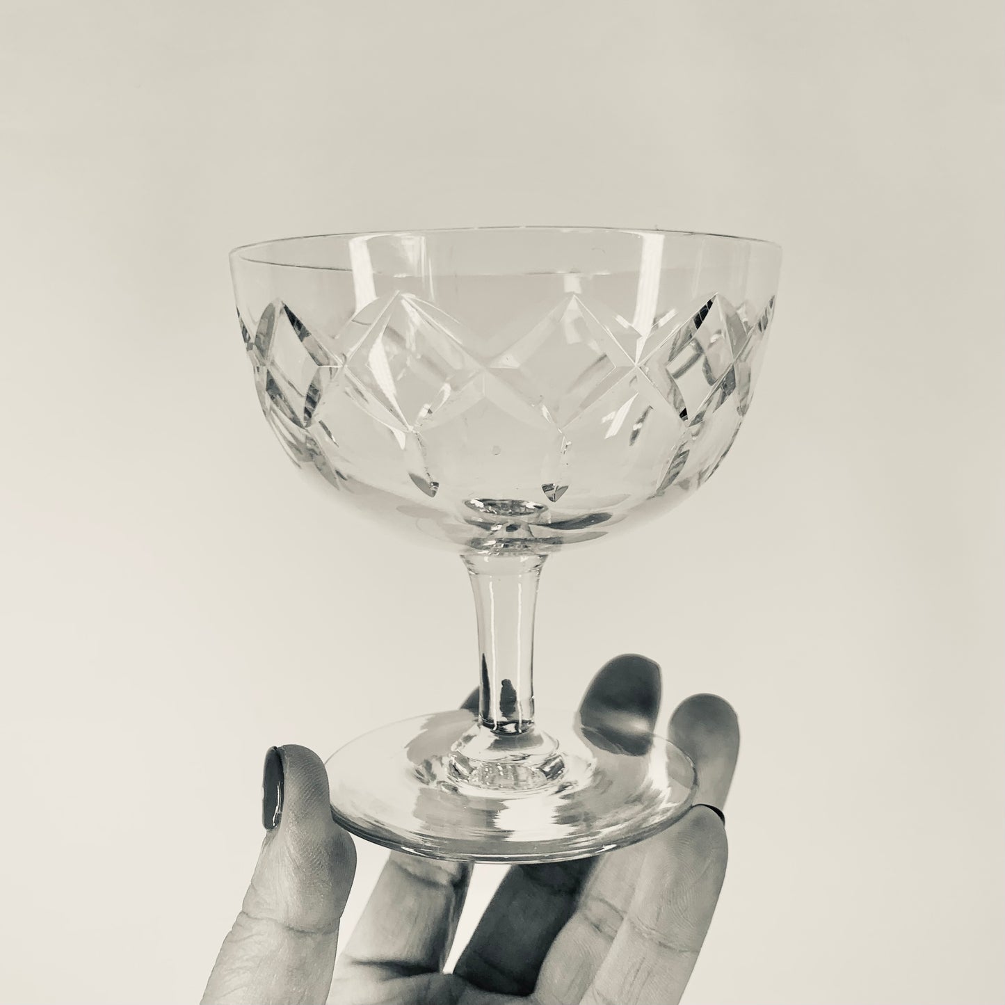 ETCHED CRYSTAL COUPE