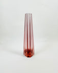 ANTIQUE ART DECO BOHEMIAN CUT CRYSTAL POSY VASE