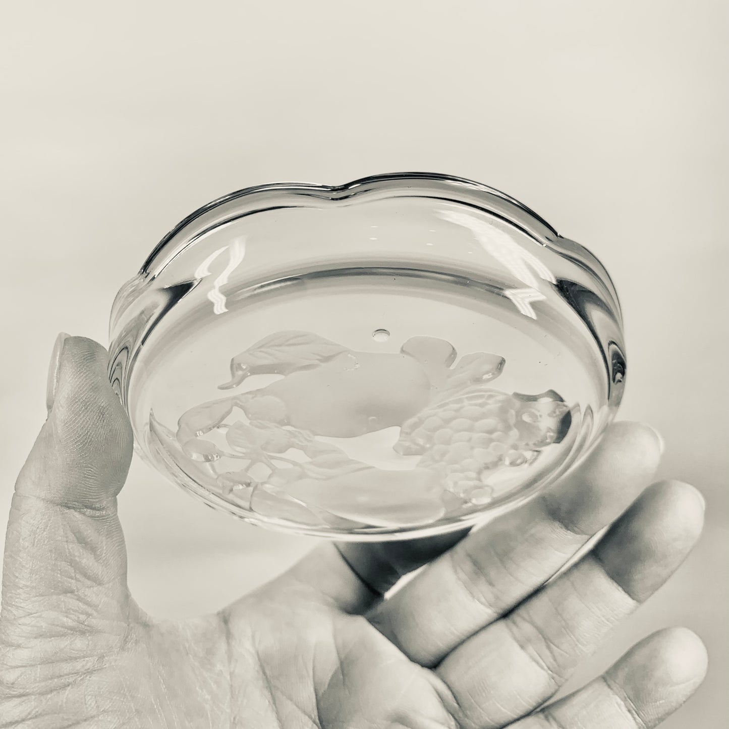 SAINT LAMBERT CRYSTAL PIN DISH