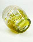 1980s MOUTH BLOWN ART GLASS VASE