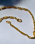 1970s CELINE TRIOMPHE LINKS CHAIN NECKLACE/BELT