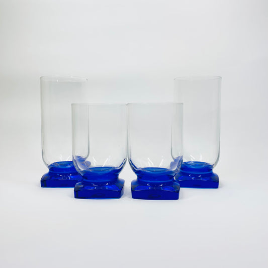 POST MODERN BLUE GLASSES