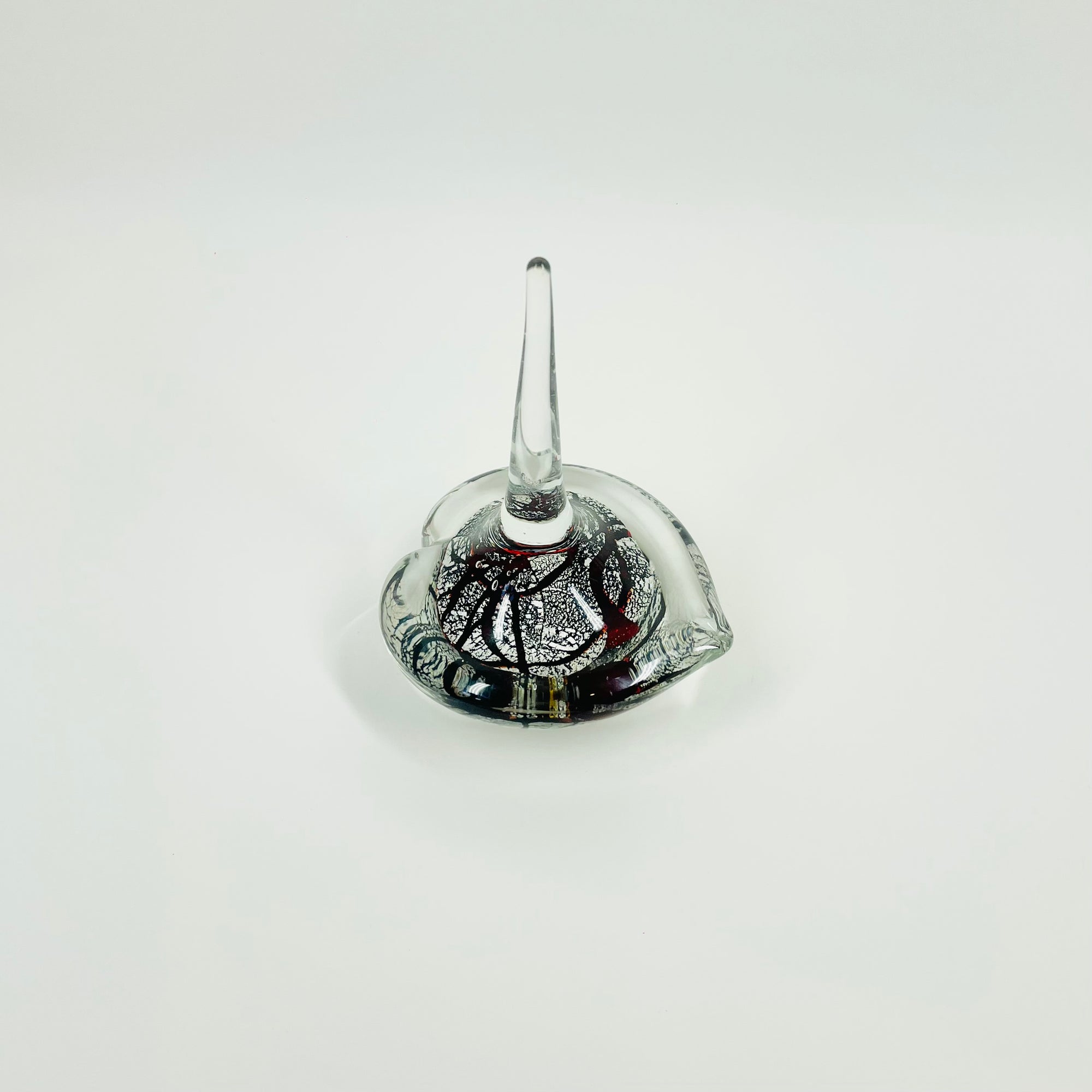 1980s MURANO GLASS RING STACKER PAPERWEIGHT