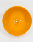 1960s COLORA GLASS BOWL BY SVEN PALMQIST FOR ORREFORS