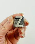 1990s TOM FORD ERA GUCCI ETCHED SIGNET SILVER RING