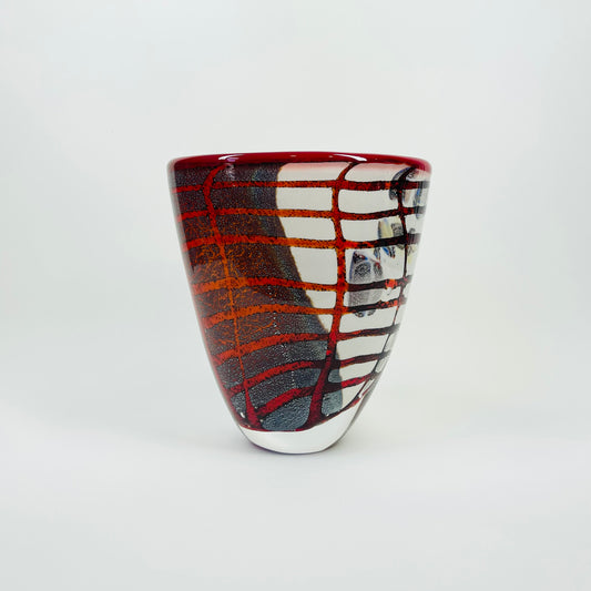 1980s MURANO ART GLASS VASE