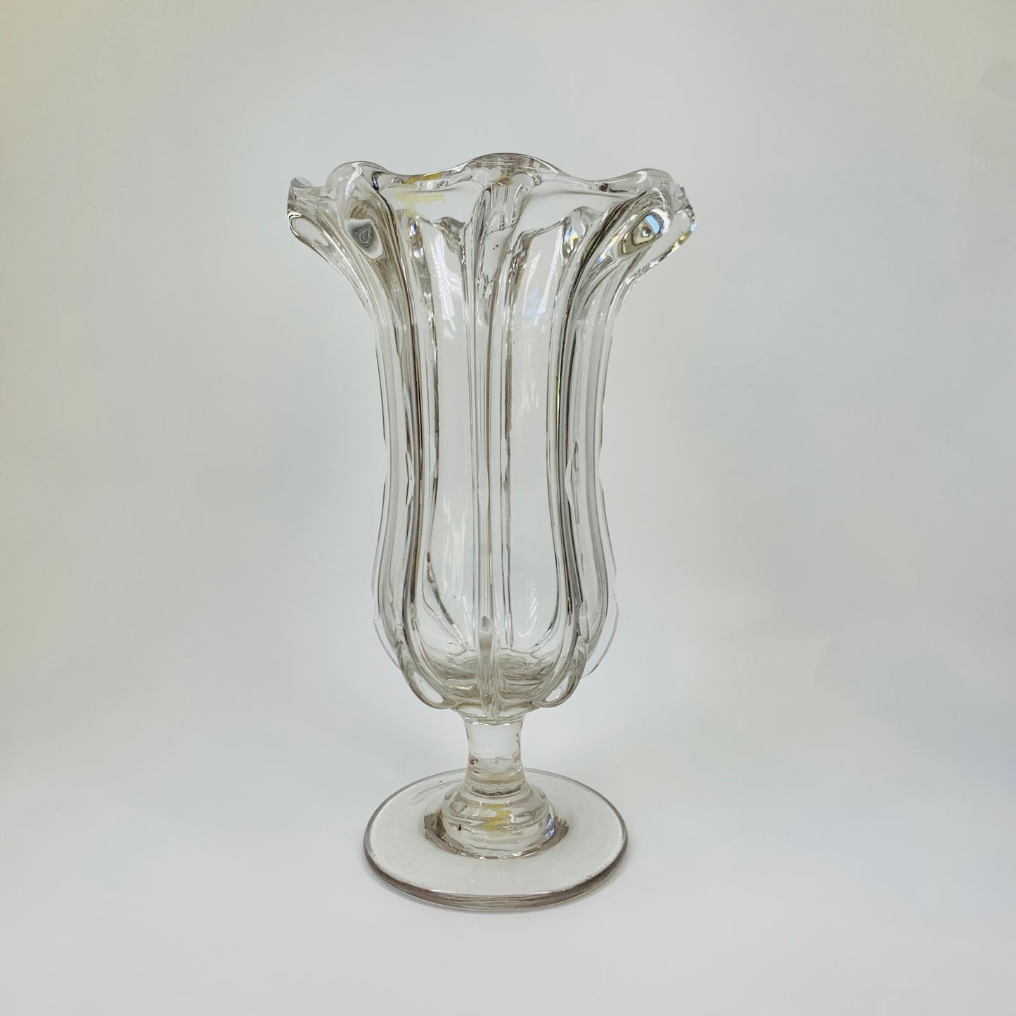 ANTIQUE FOOTED VASE