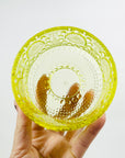 MIDCENTURY FINNISH URANIUM GLASS GRAPPONIA BOWL BY NANNY STILL FOR RIIHIMAEN LASI