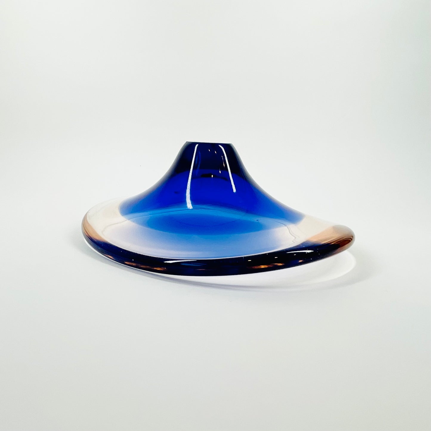 1950s BLUE COQUILLE BOWL By PAUL KEDELV