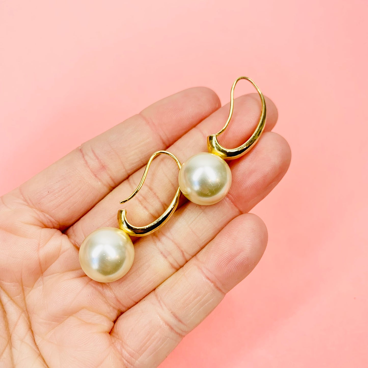 PEARL DROP EARRINGS