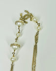 2016 CHANEL CC LOGO MULTISTRANDS COSTUME PEARL NECKLACE