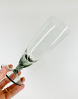 50s HARLEQUIN CHAMPAGNE FLUTES