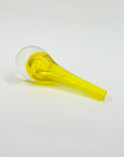 1950s MURANO YELLOW SOMMERSO GLASS PAPERWEIGHT MINI VASE