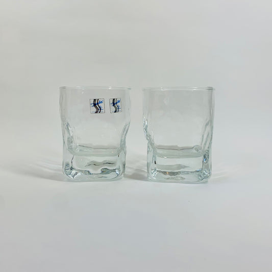 BELGIAN GLASS TUMBLERS