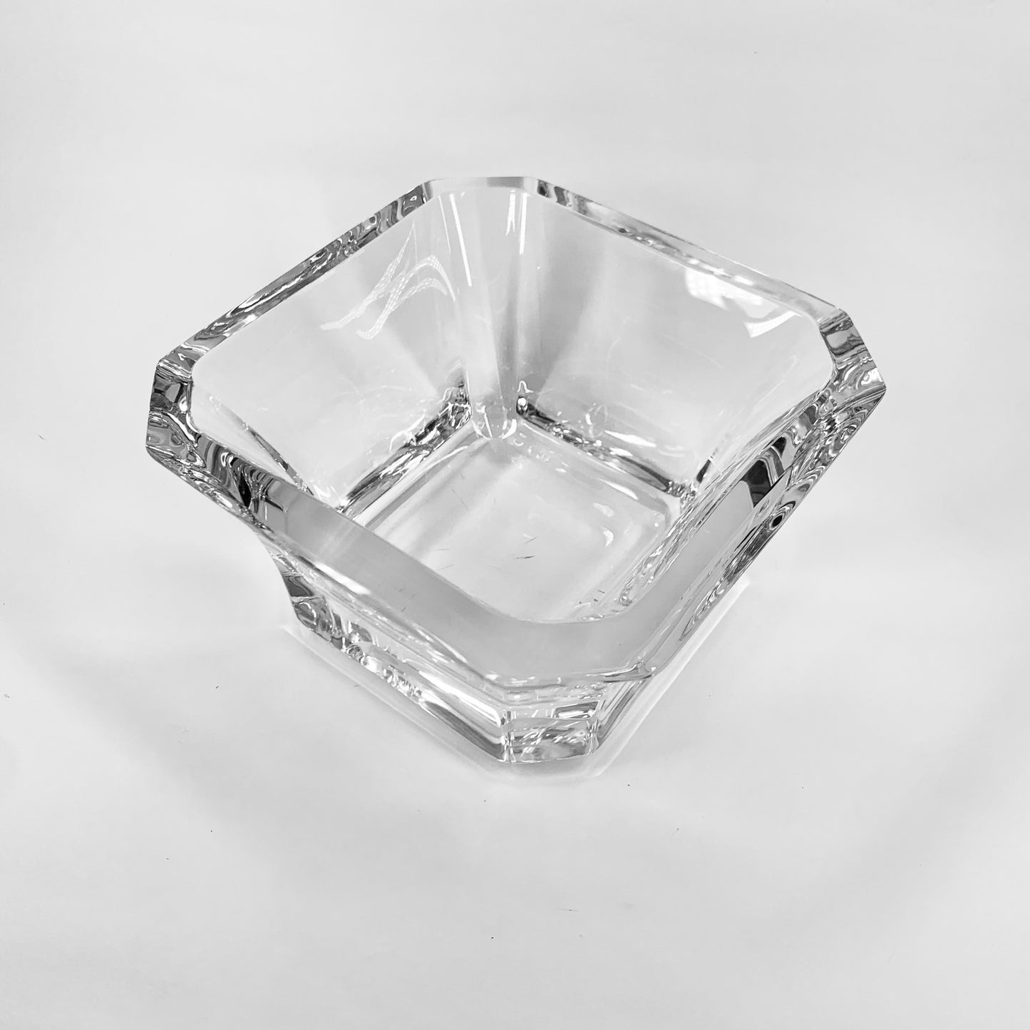 ORREFORS CUT CRYSTAL BOWL