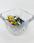 ORREFORS CUT CRYSTAL BOWL