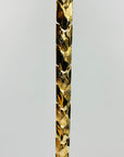 1960s MODERNIST TEXTURED GOLD PLATED BRUTALIST BRACELET