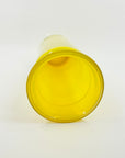1960s SWEDISH ASEDA LEMON YELLOW SOMMERSO GLASS VASE BY BO BORGSTROM