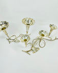 ANTIQUE ART NOUVEAU HARDY BROTHERS SILVER PLATED EPERGNE VASE/CANDLE HOLDER