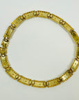 1980s PARK LANE TWO TONE PANTHER COLLAR NECKLACE