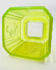 URANIUM GLASS VASE
