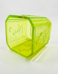 URANIUM GLASS VASE