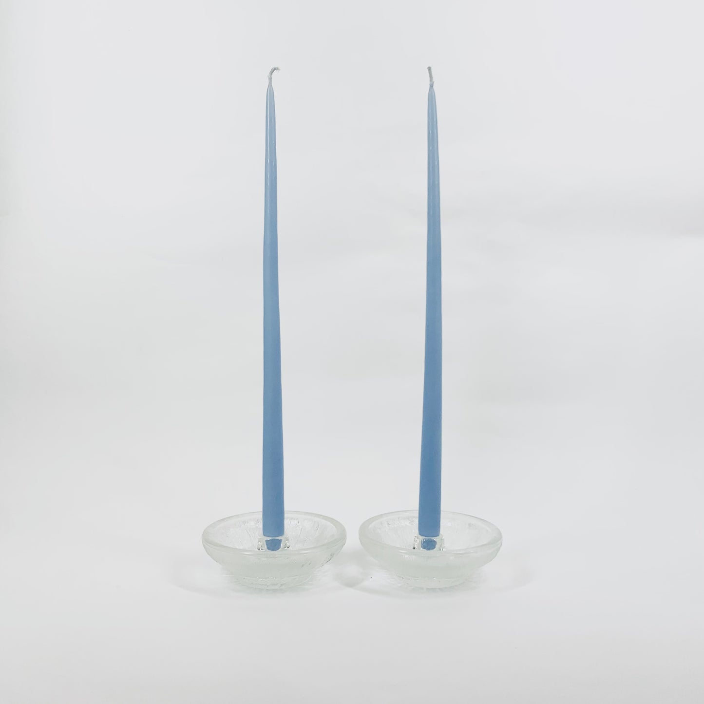 MCM German Ingrid Glas bark glass candle holder