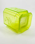 URANIUM GLASS VASE