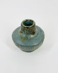 Vintage hand made Australian pottery posy vase/candle holder