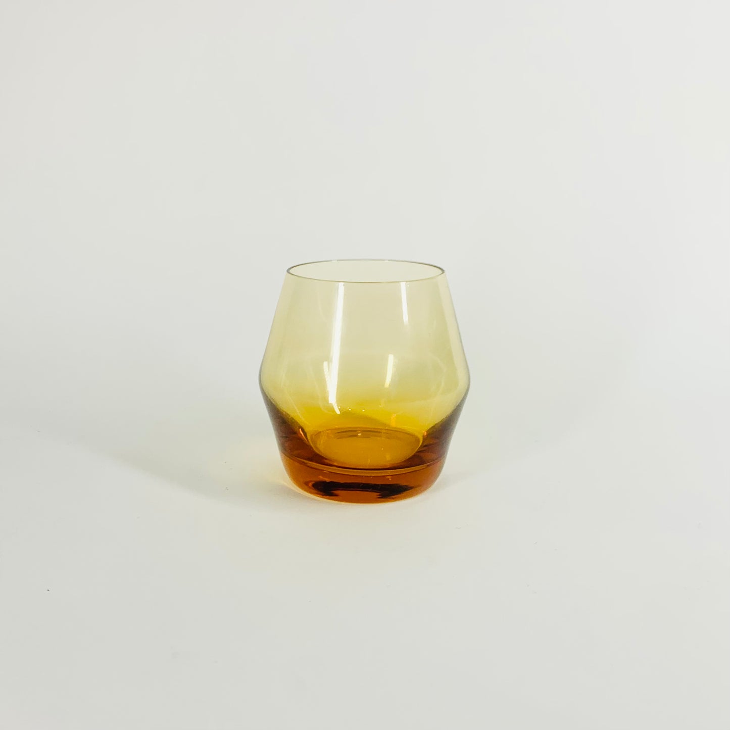 MCM AMBER TUMBLER GLASSES