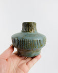 Vintage hand made Australian pottery posy vase/candle holder