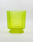 URANIUM GLASS VASE