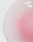 1950s PINK MURANO OPALESCENT GLASS SHELL BOWL