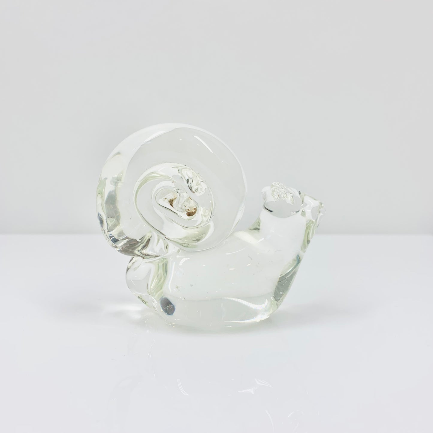 MCM hand made glass snail