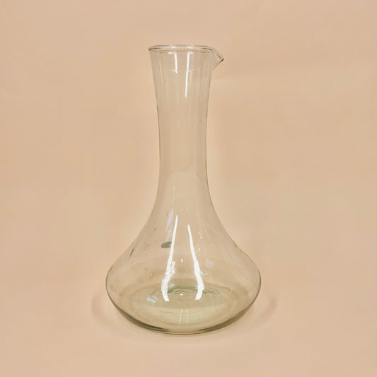 Vintage recycled glass decanter