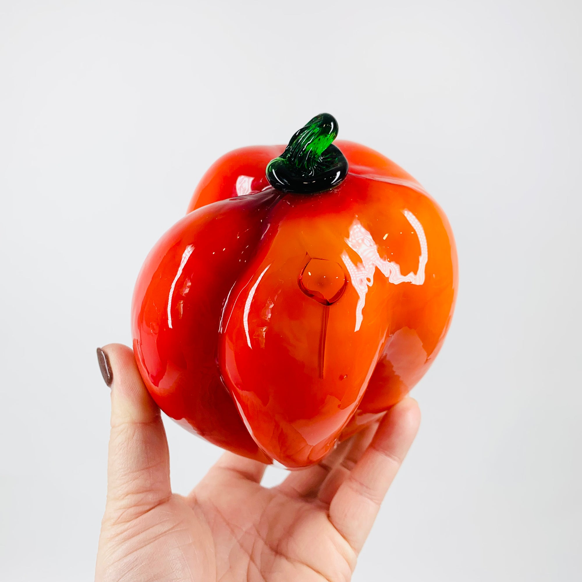 Midcentury Italian glass fruit