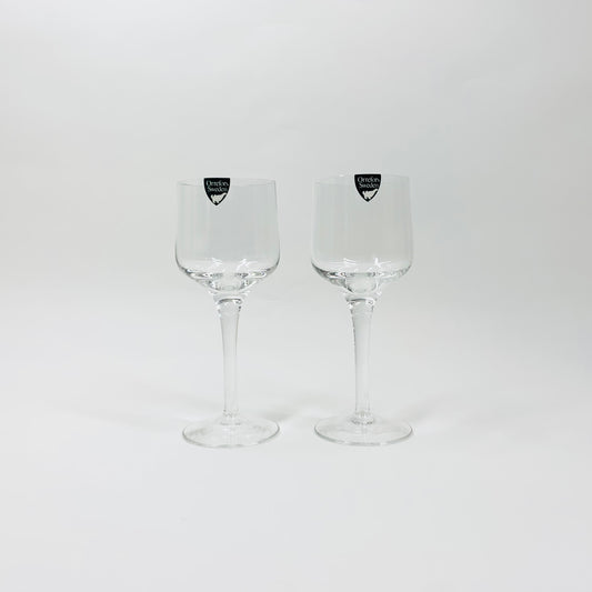 Vintage Orrefors liqueur glasses