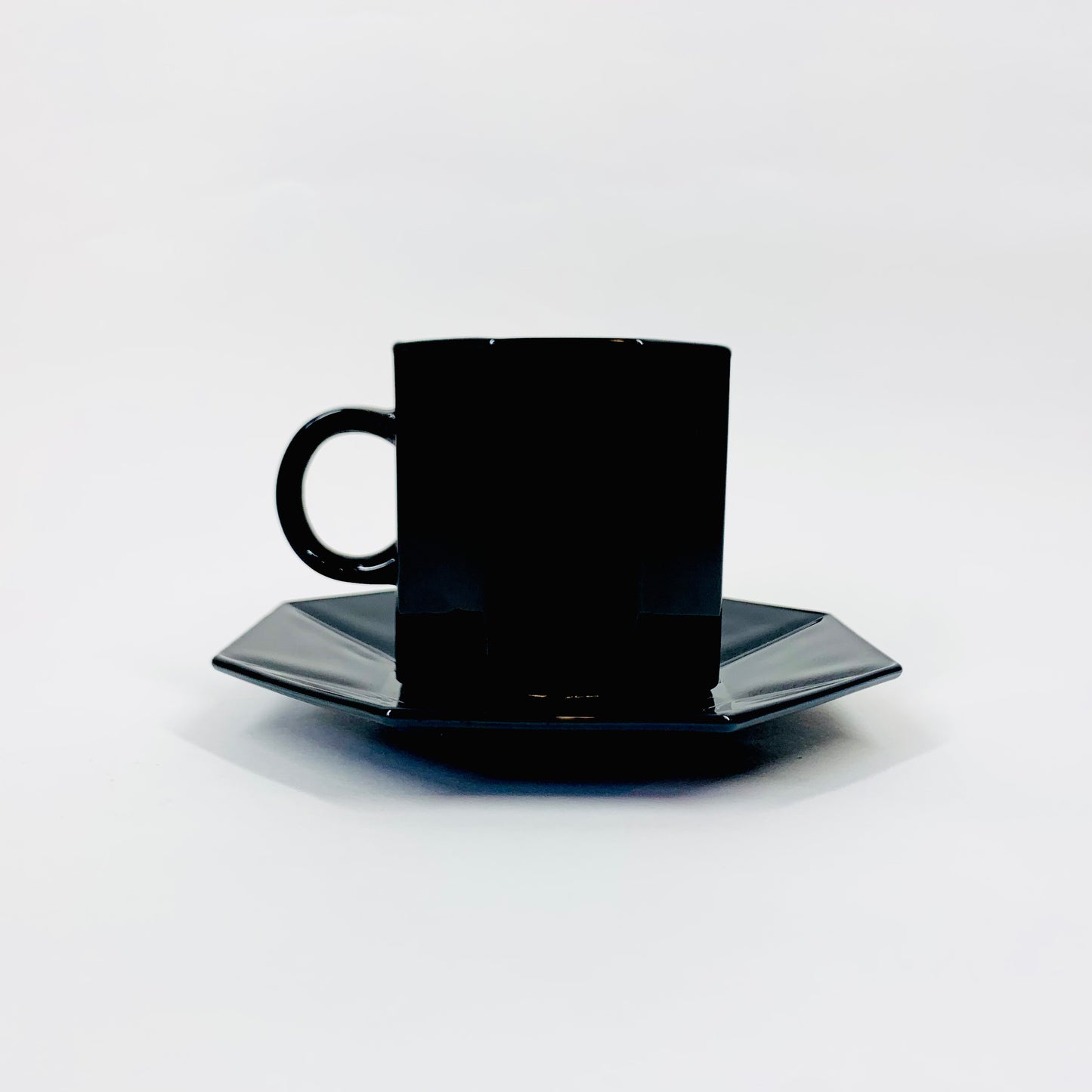 GLASS COFFEE CUP SET