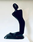 MCM black porcelain figurines of a couple