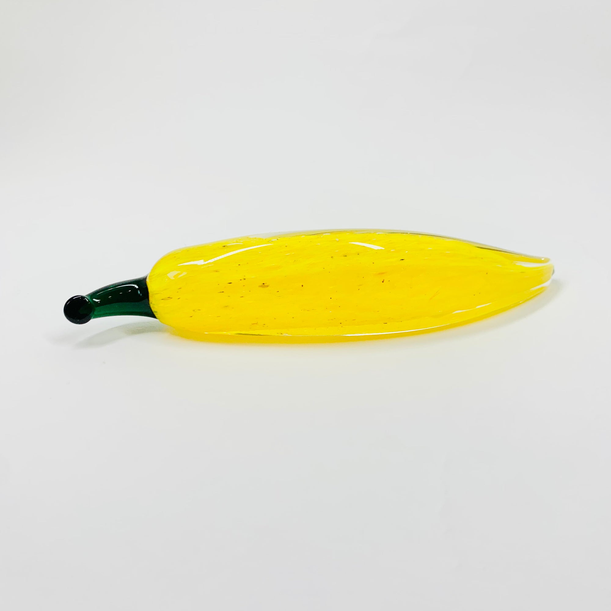 Rare mouth blown studio art glass banana
